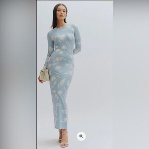 Reformation tommie knit dress- clarity print